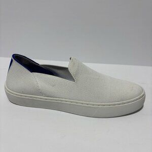 Rothy’s Women’s The Original Slip-On Sneakers White, Size 6.5 M